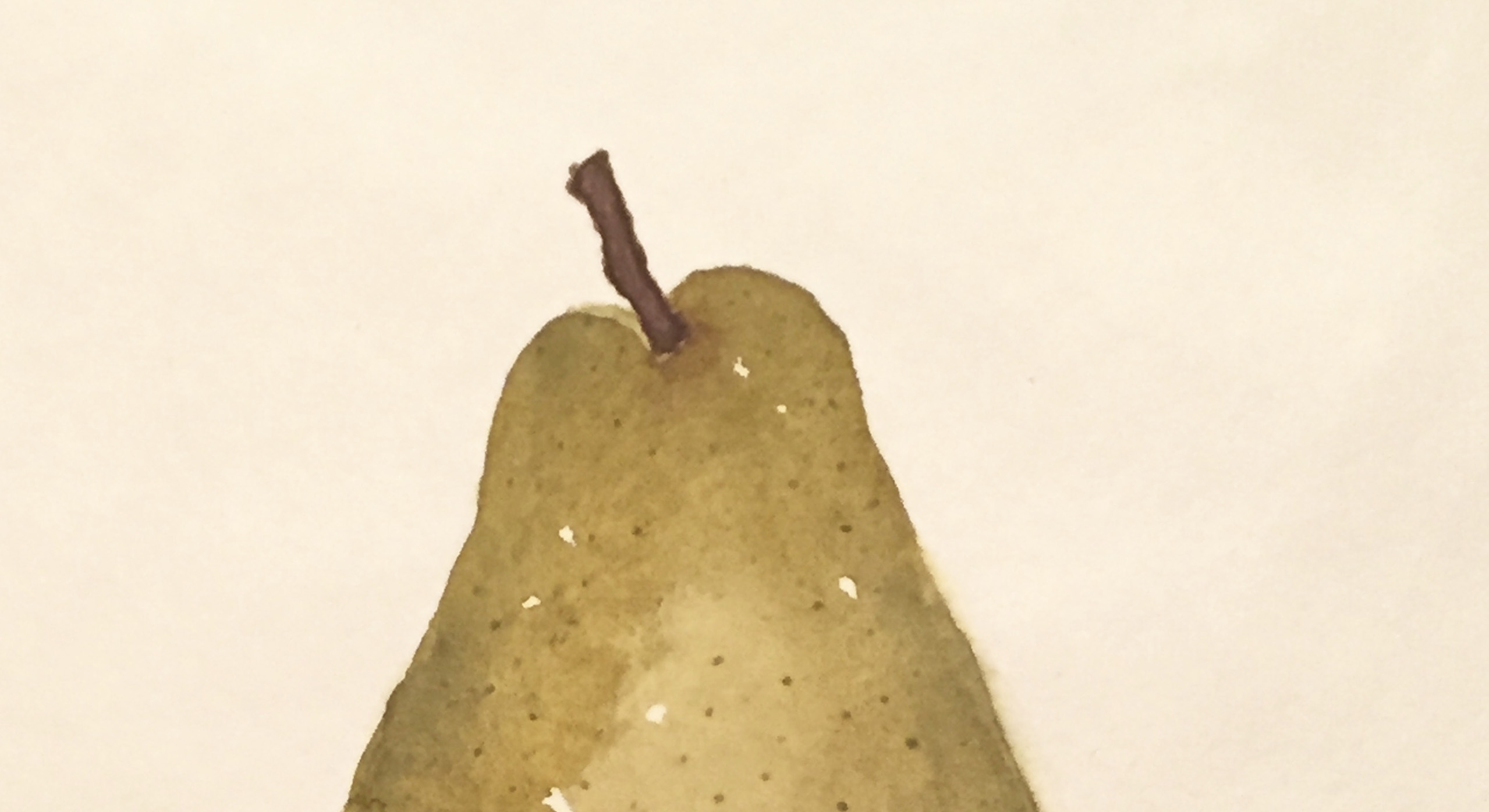 Pear Painting